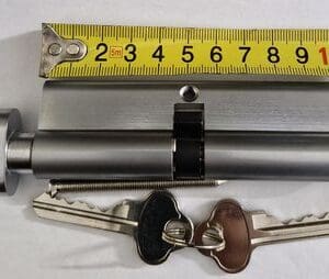 100mm Euro Cylinder & Turn